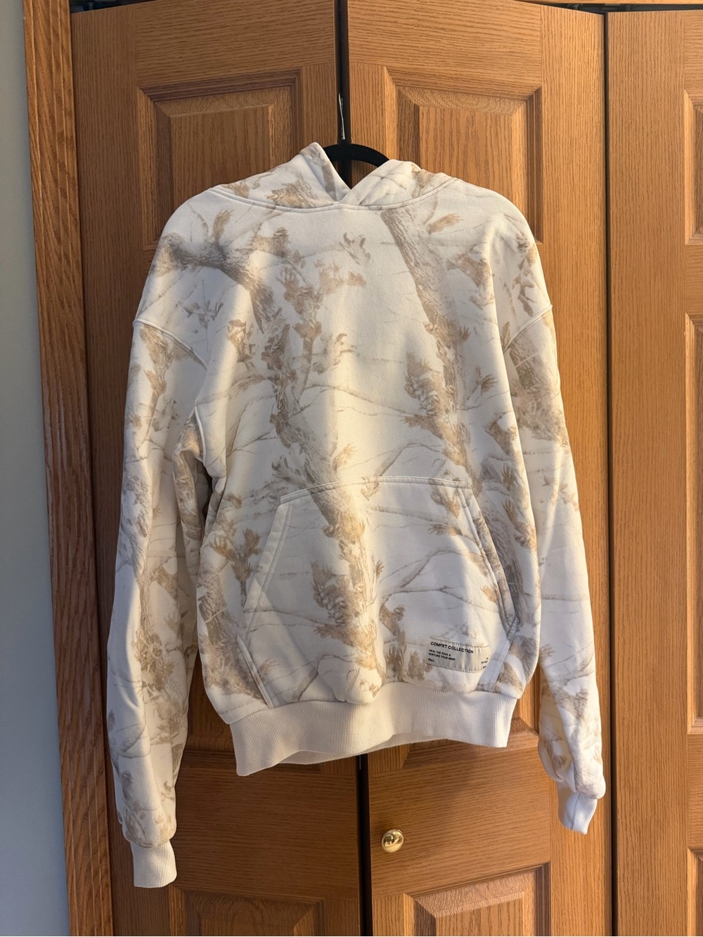 Light Camo Women Hooded Sweatshirt